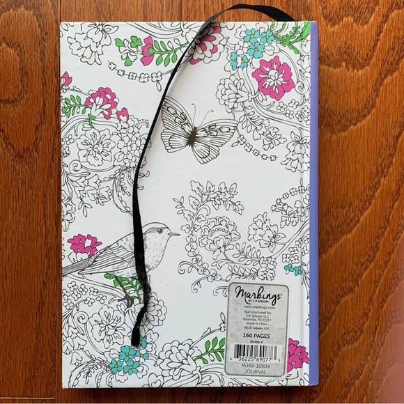 Blank Notebook Journal Diary Coloring Book Lined Ruled Hardbound Hardcover - Picture 3 of 3